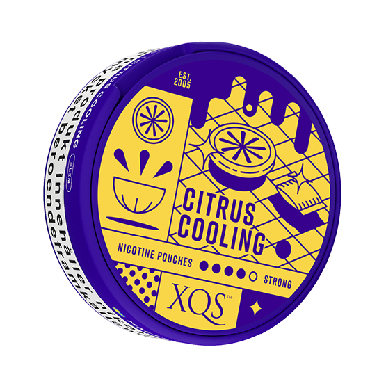 XQS Citrus Cooling Slim Strong -nikotiinipussit