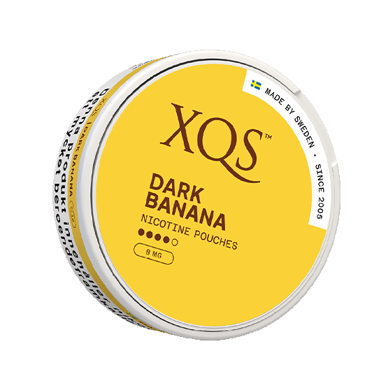 XQS Dark Banana Slim Strong -nikotiinipussit