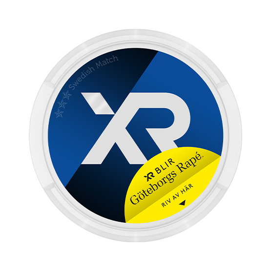 XR Göteborgs Rapé Slim White Pussinuuska