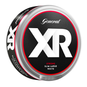 XRANGE General Slim White Strong Pussinuuska -nikotiinipussit