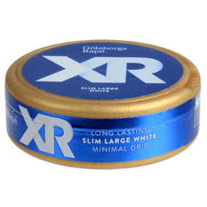 XRANGE Göteborgs Rapé Slim White Pussinuuska -nikotiinipussit