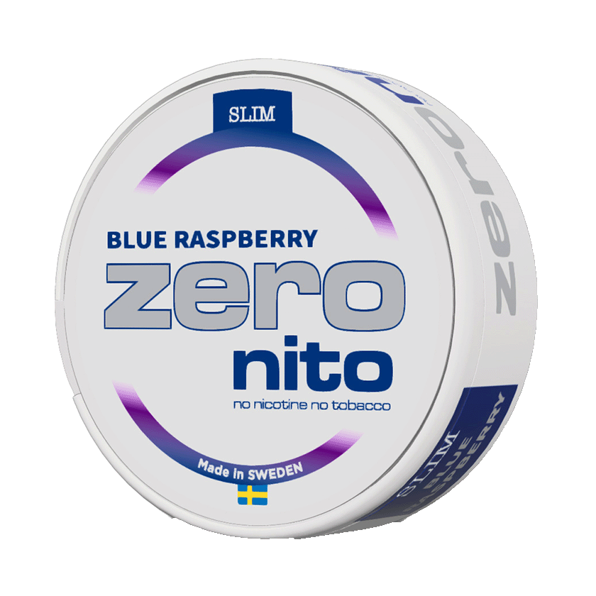 Zeronito Blue Raspberry Slim Nikotinfritt Snus