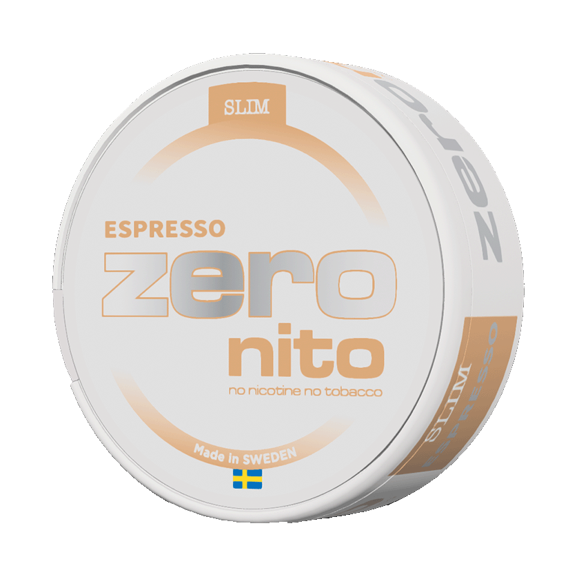 Zeronito Espresso Slim Nikotinfritt Snus -nikotiinipussit