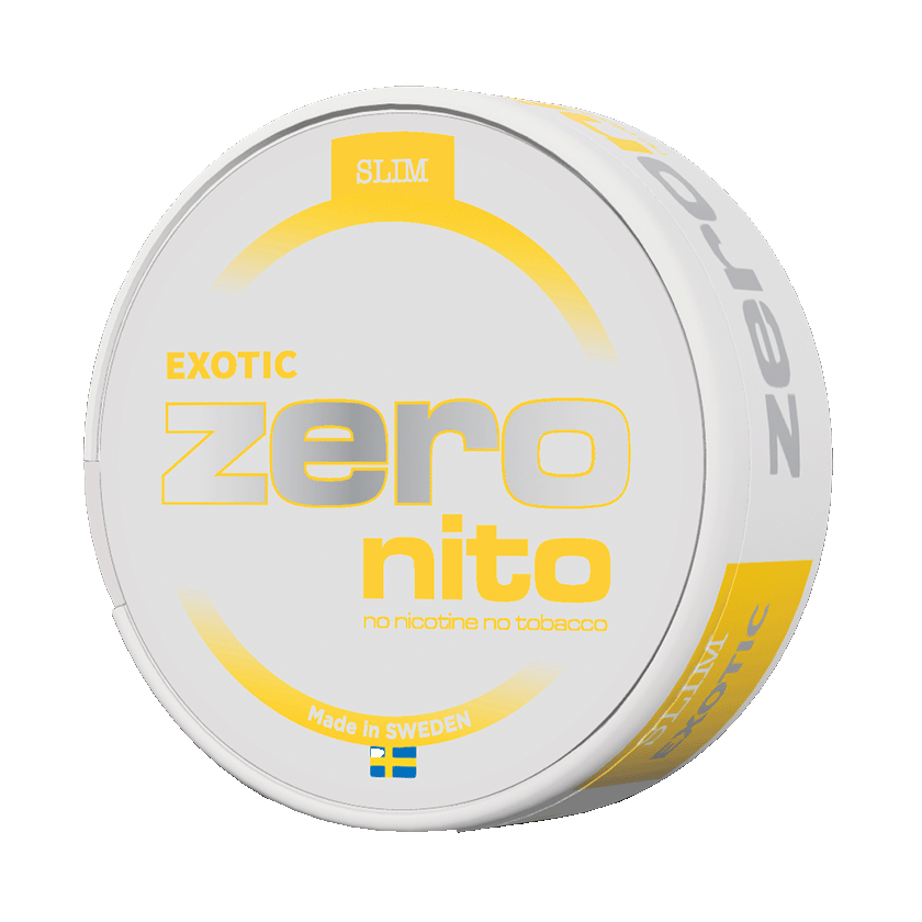 Zeronito Exotic Slim Nikotinfritt Snus -nikotiinipussit