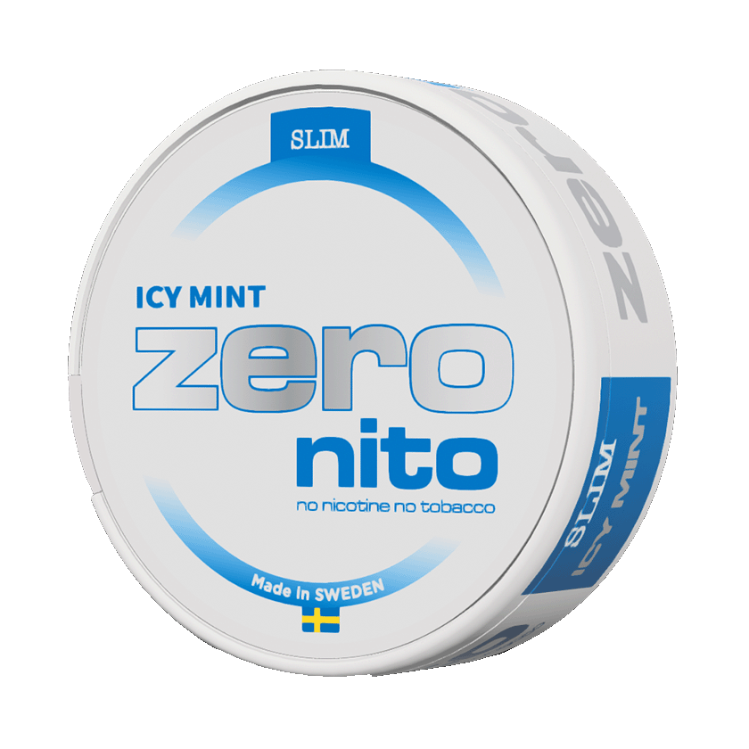 Zeronito Icy Mint Slim Nikotinfritt Snus -nikotiinipussit