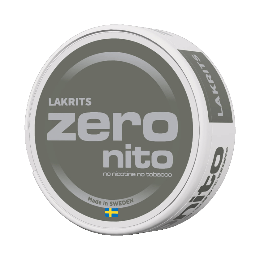 Zeronito Lakrits Nikotinfritt Snus Pussinuuska -nikotiinipussit