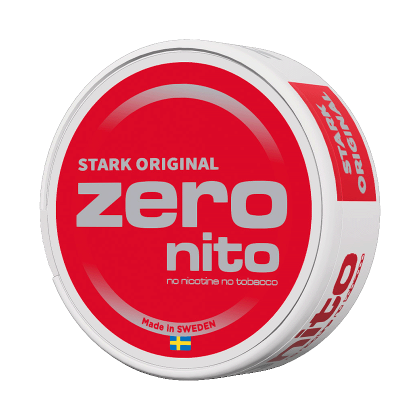 Zeronito Stark Original Nikotinfritt Snus -nikotiinipussit
