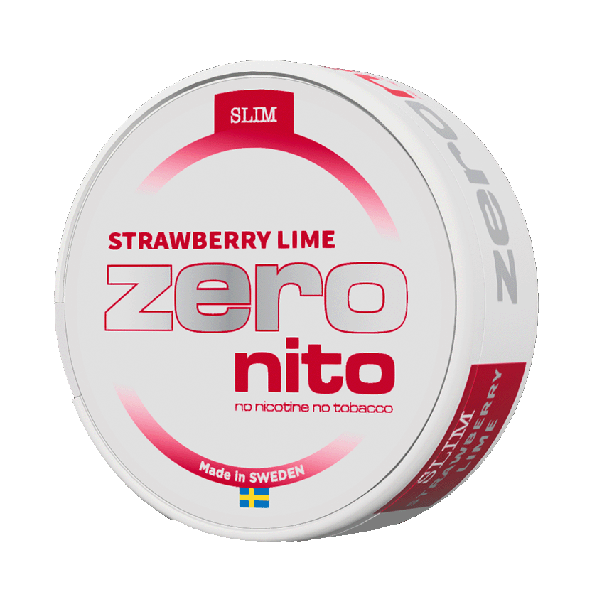 Zeronito Strawberry Lime Slim Nikotinfritt Snus