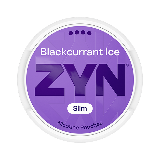 ZYN Blackcurrant Ice Slim S4 -nikotiinipussit