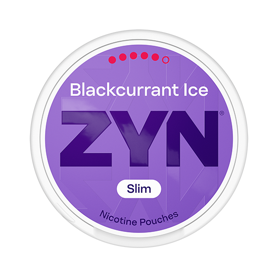 ZYN Blackcurrant Ice Slim S5 -nikotiinipussit