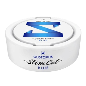 Gustavus Slim Cut Blue White Pussinuuska