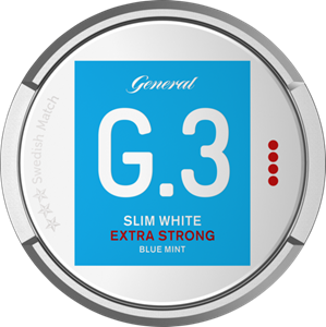 G.3 Blue Mint Slim White Pussinuuska